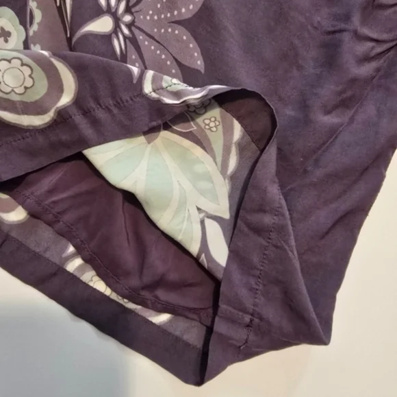 Caballero Rose Graphite Protea Paisley Jumpsuit Square neck Sleeveless Viscosei - Picture 9 of 13